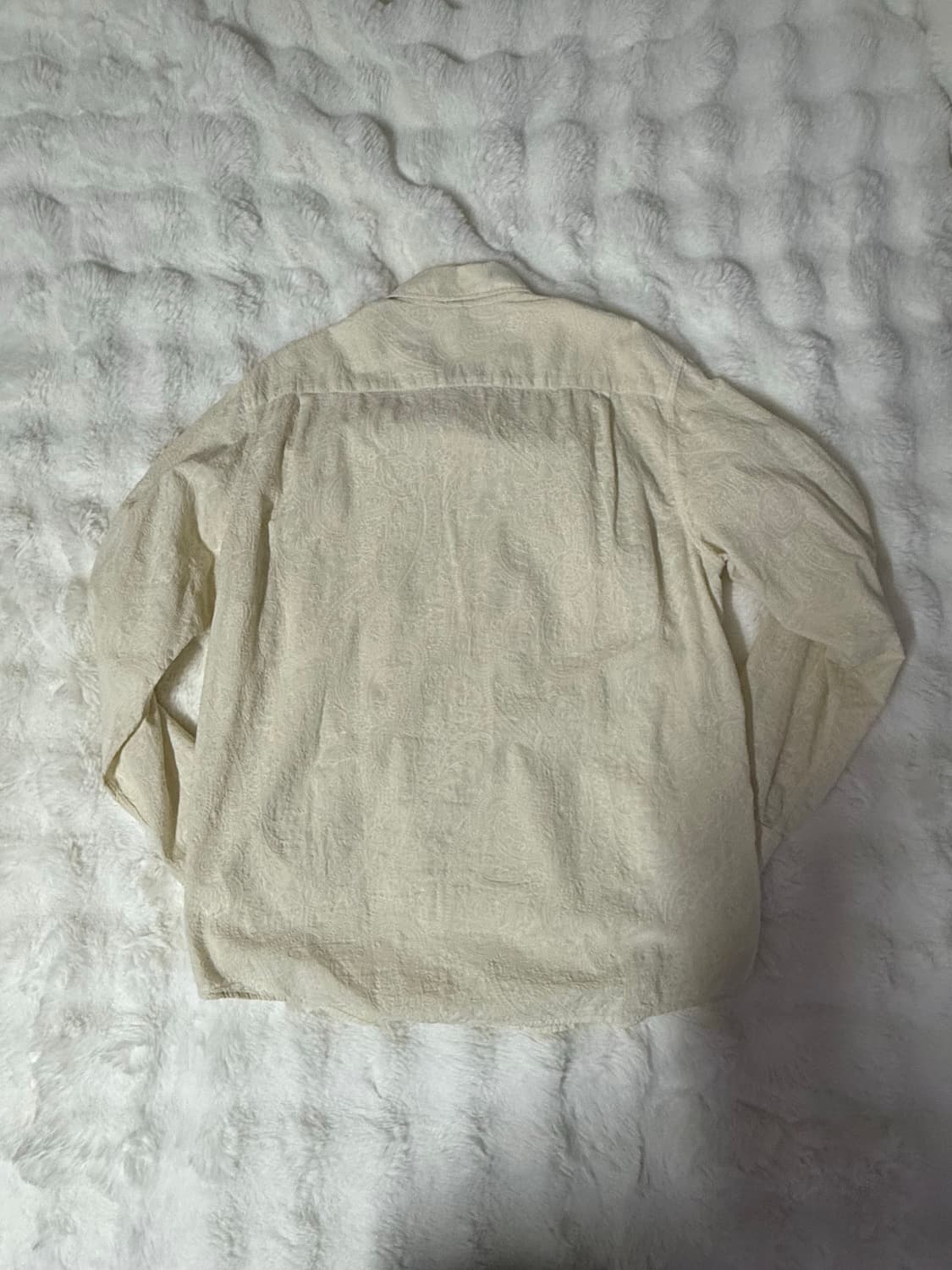 [XL] 썬플라워 웨인 셔츠 에크루 상품이미지3