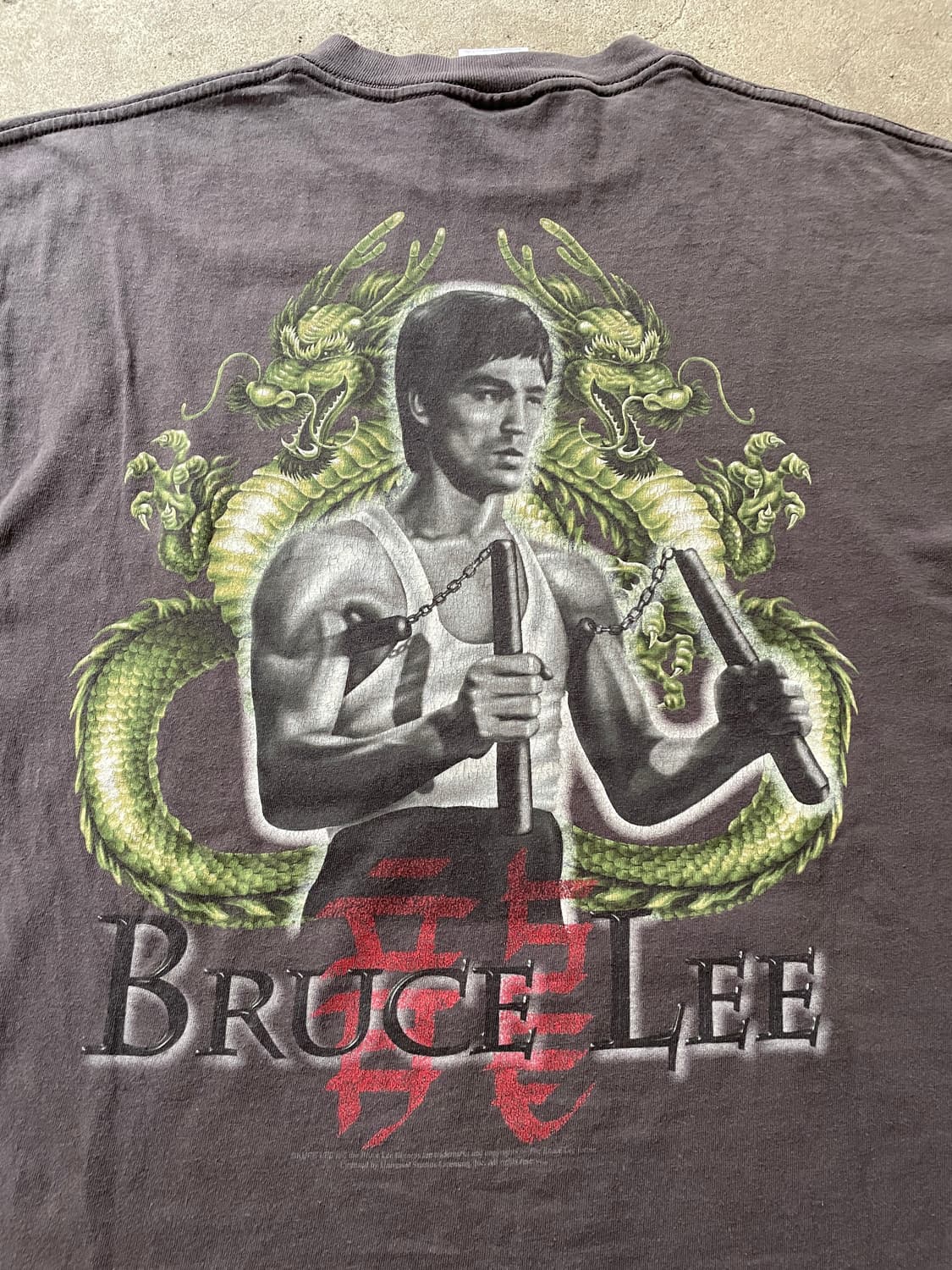 90s Bruce Lee Official Merchandise T-shi 상품이미지4
