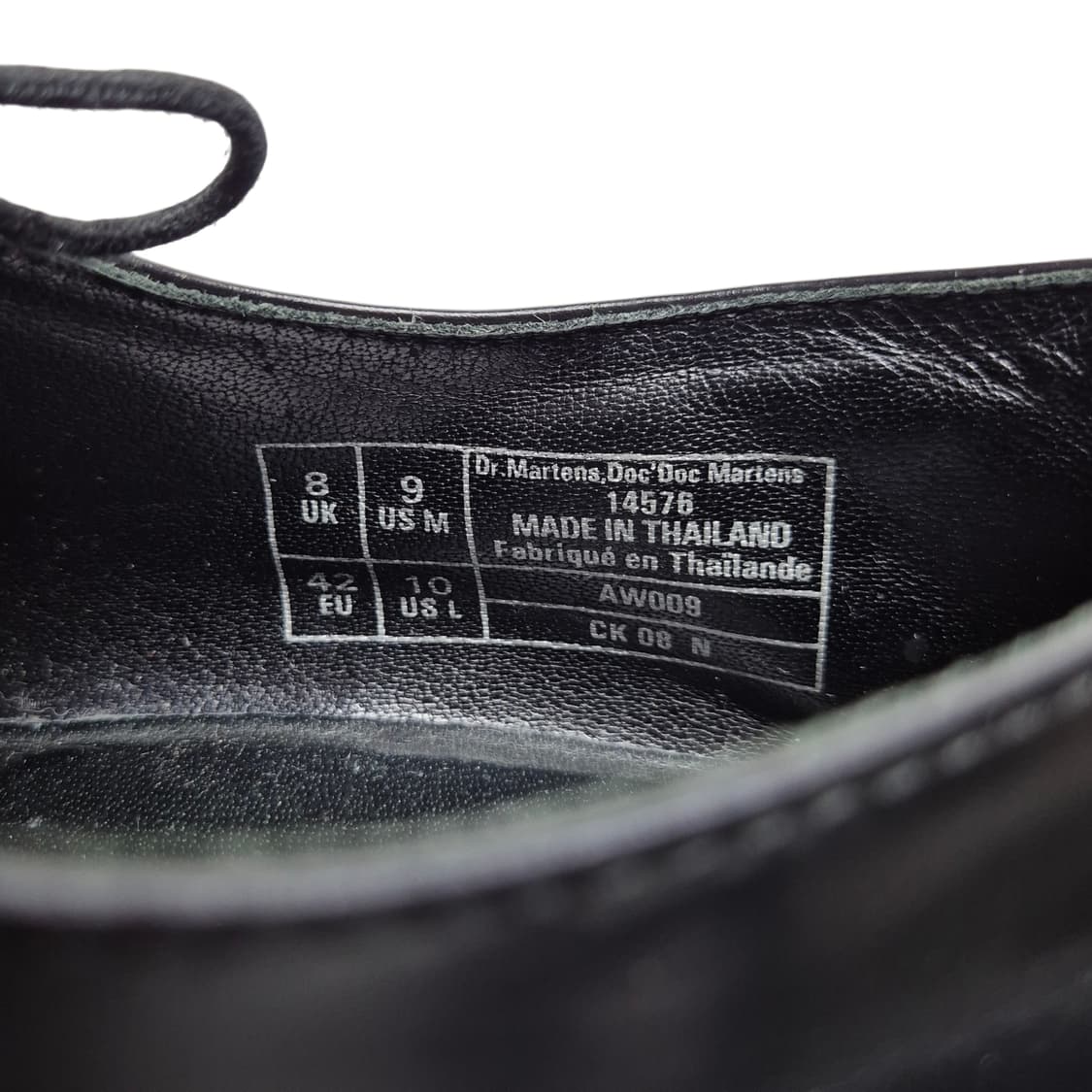[270] 닥터마틴 14576 모노블랙 더비슈즈 상품이미지9