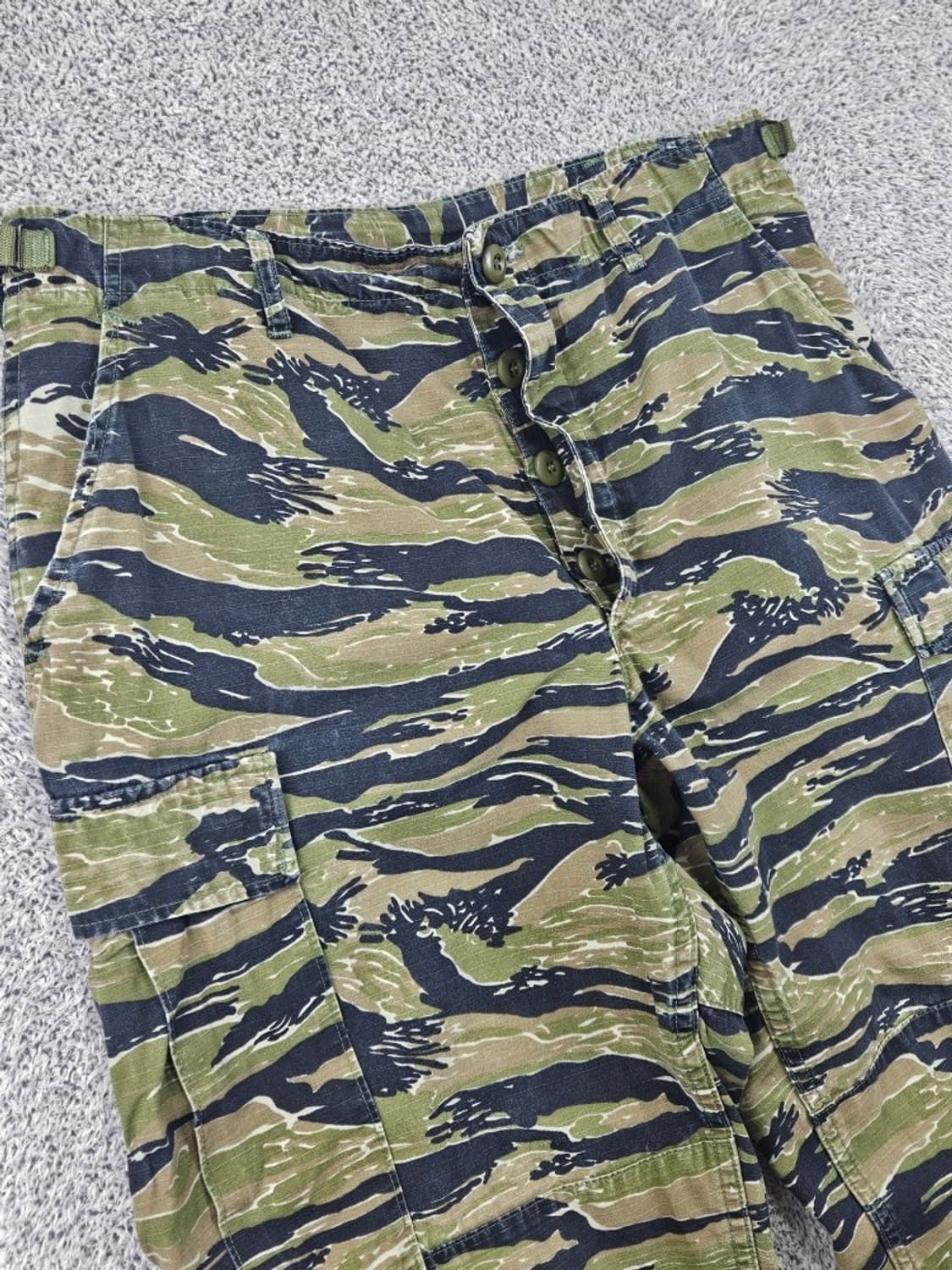 프로퍼 타이거카모 카고 더블니 BDU 팬츠 (31"추정) / 11878 상품이미지5