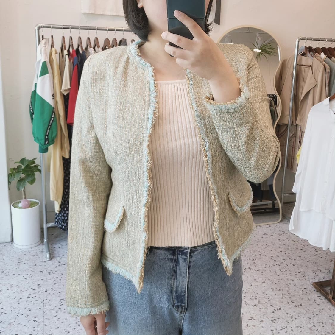 MasseUrre 태슬 트위드자켓 상품이미지10