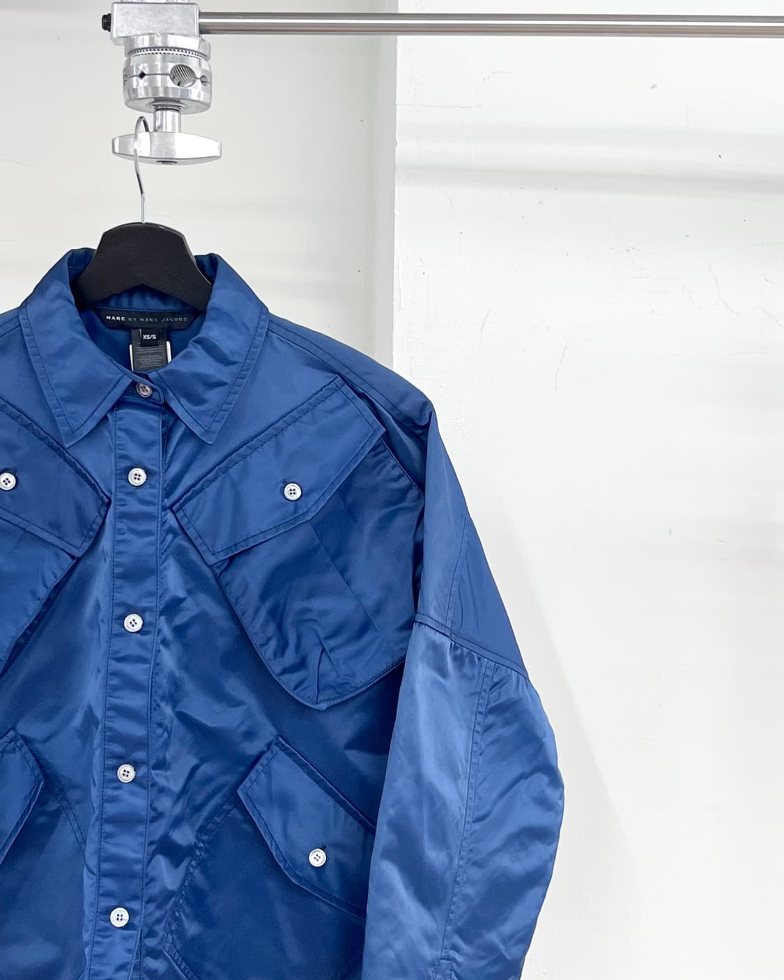 마크 제이콥스 블루 나일론 셔츠 자켓 상품이미지4