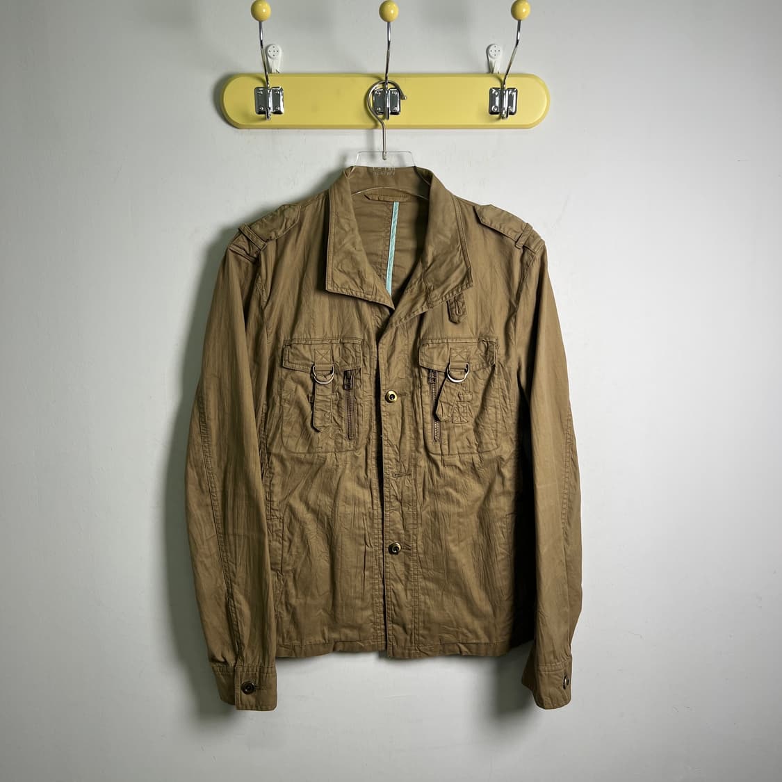 VTG 빈티지 카키 밀리터리 야상 자켓 L 상품이미지1