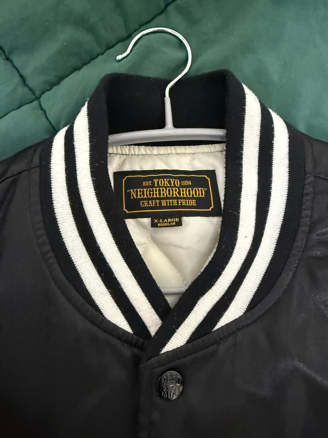 네이버후드 17aw 베이스볼 자켓 bb jacket 상품이미지3