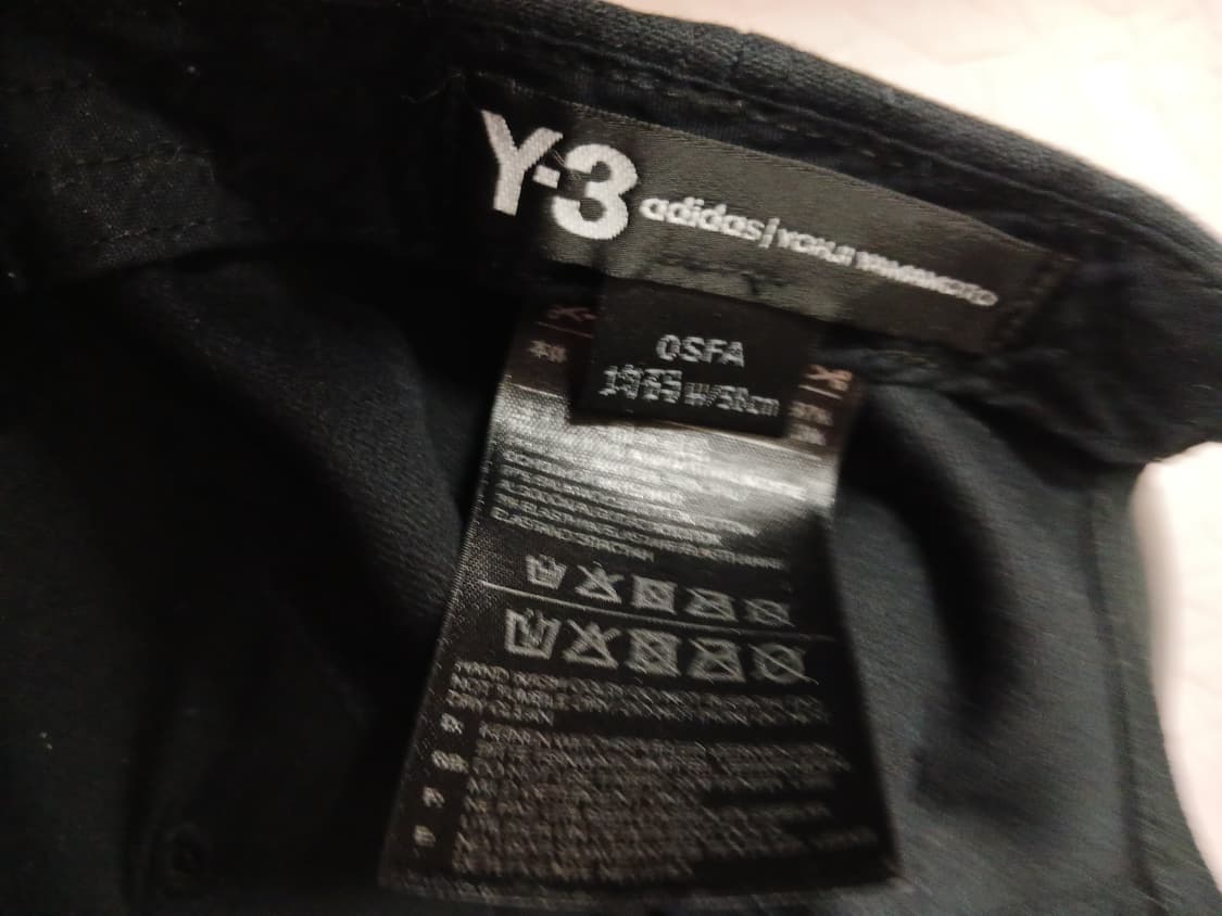 Y-3 볼캡 블랙 상품이미지4