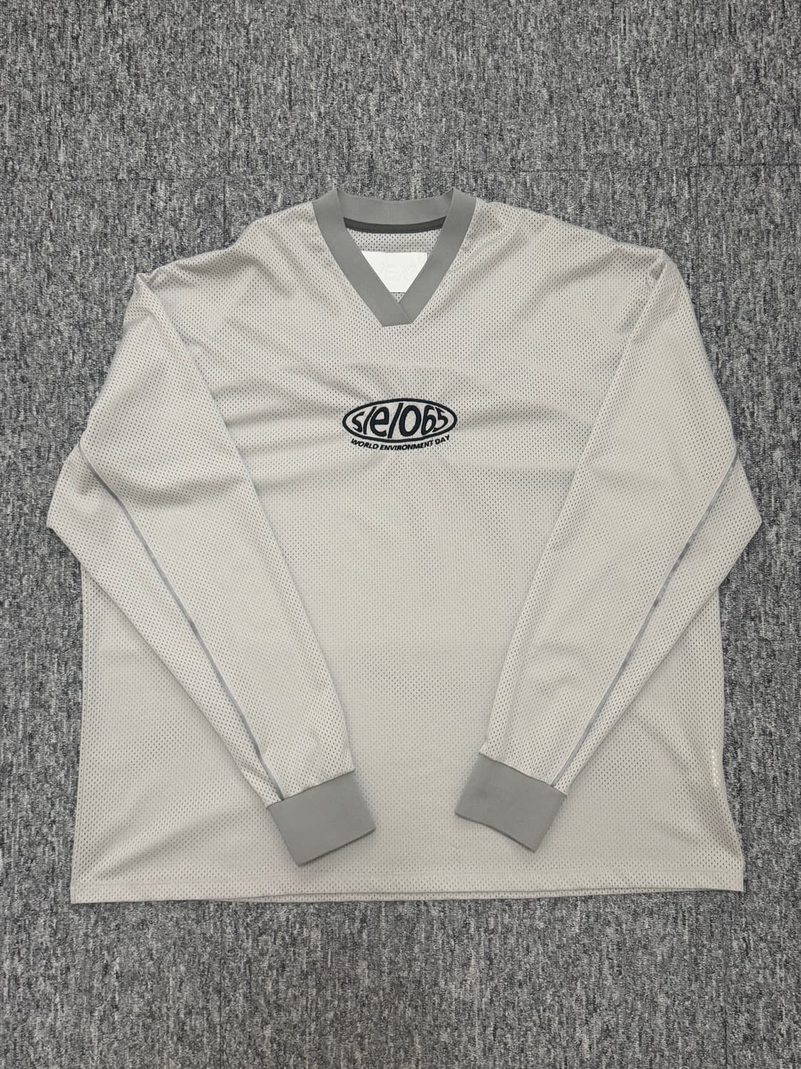Seo 에스이오 MESH JERSEY 메쉬 저지 티셔츠 탑 상품이미지2