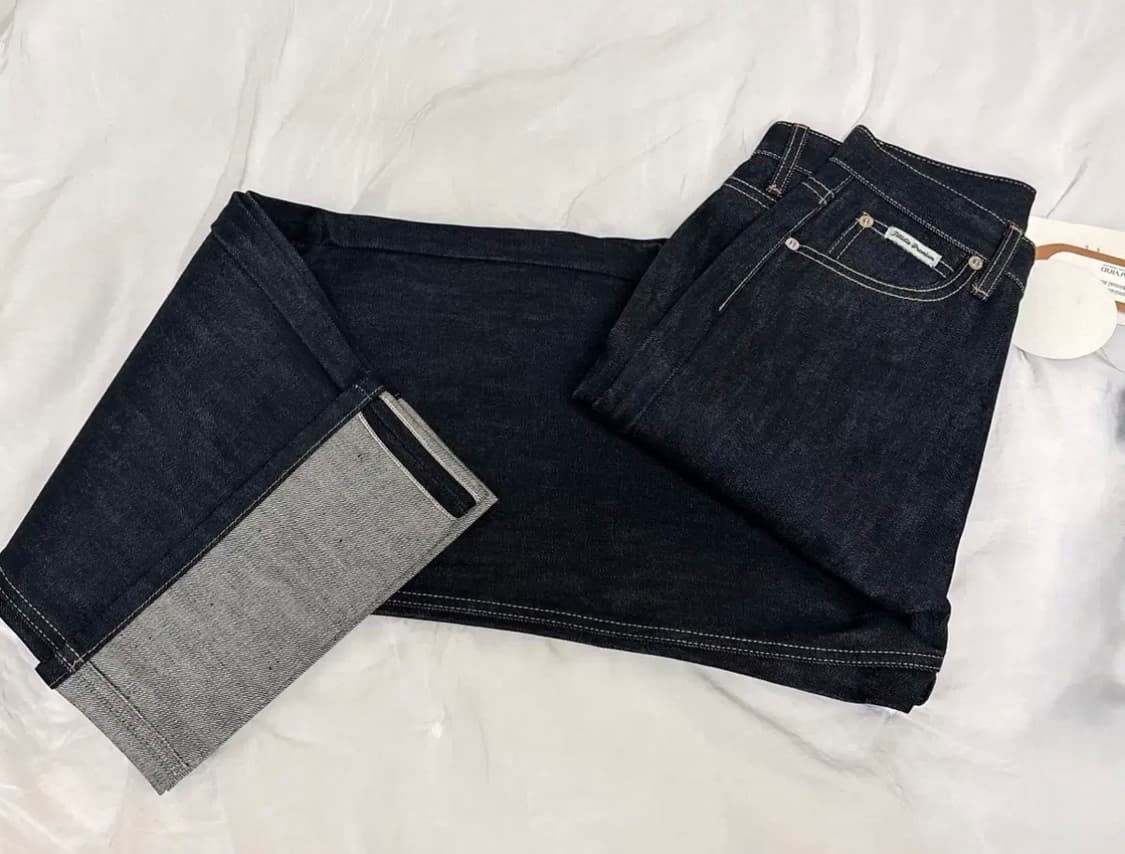 [미 시착 새 상품] 틸아이다이 셀비지 생지데님 s 상품이미지3