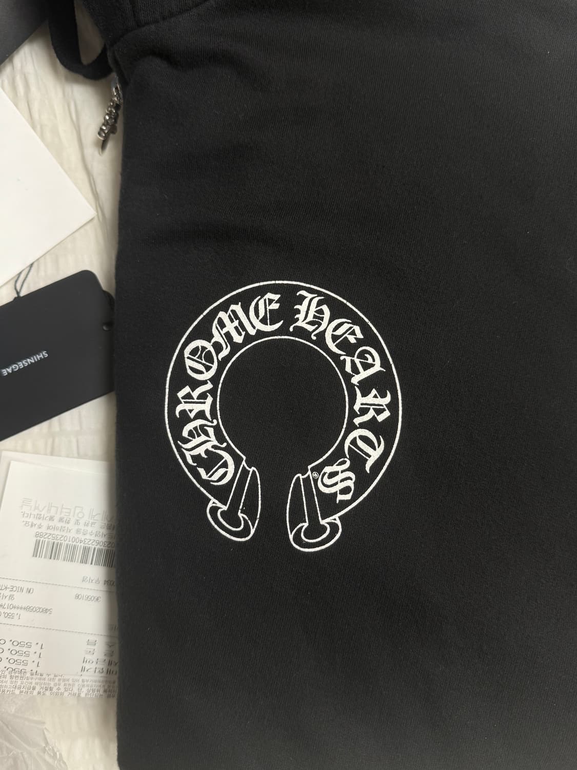 크롬하츠 홀스슈 플로랄 후드집업 L 상품이미지1