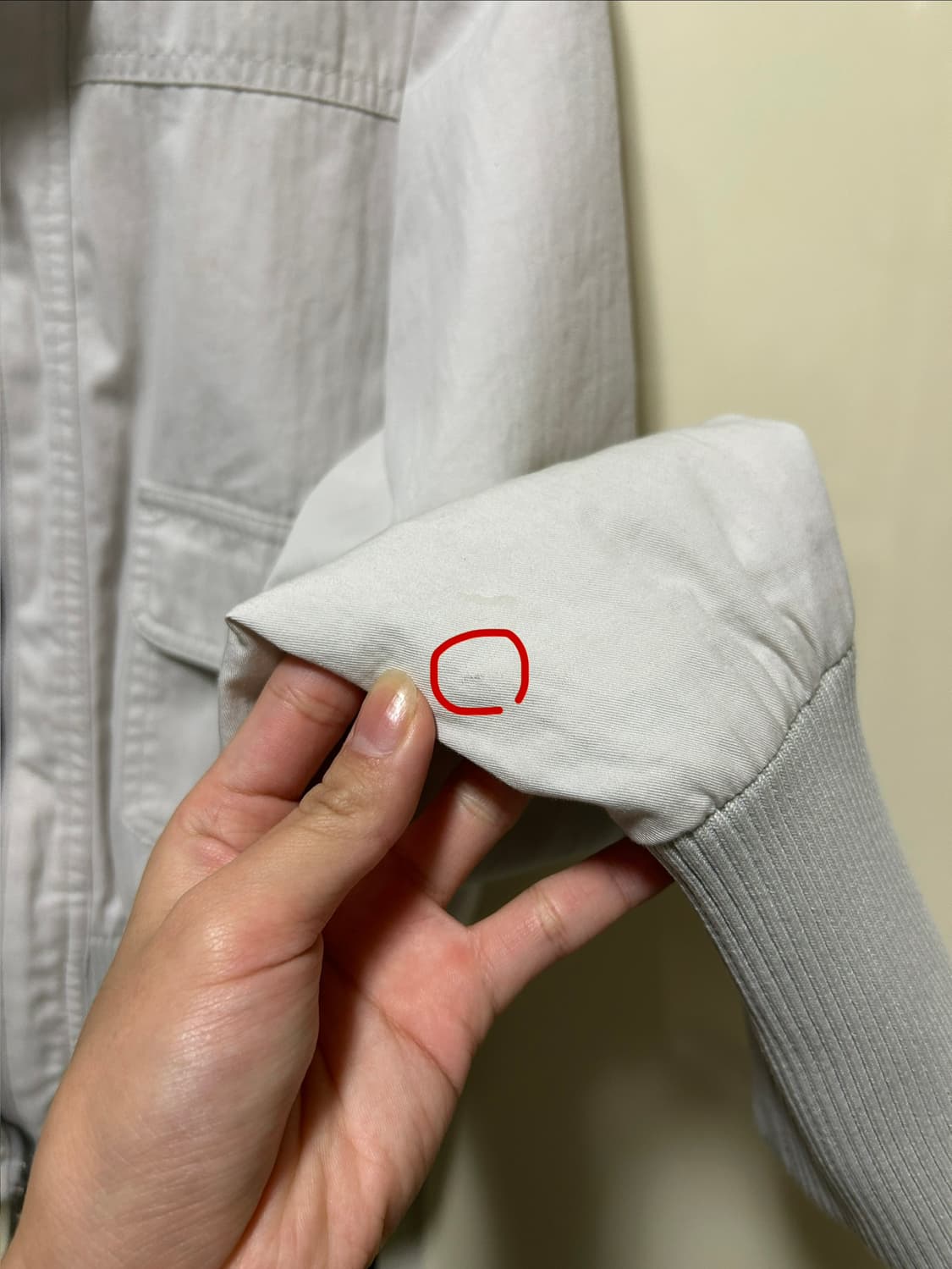 블랙업 [MADE] 브레제 하이넥 코튼 점퍼 (크림) 상품이미지4