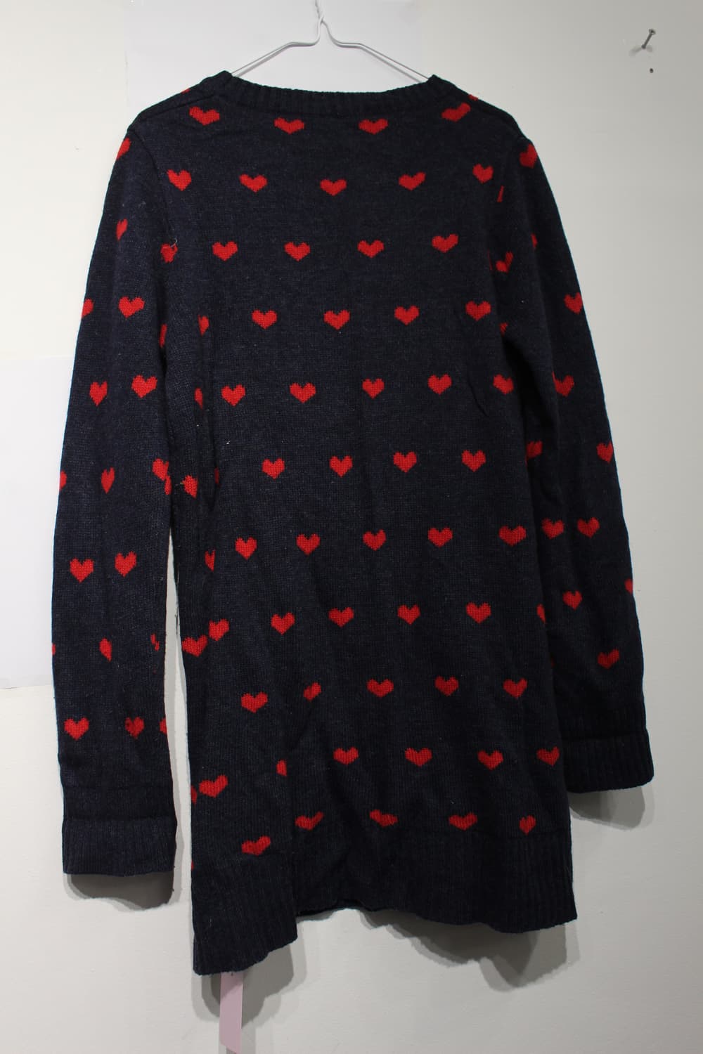 225. 빈티지 하트 패턴 니트 스웨터 상품이미지2
