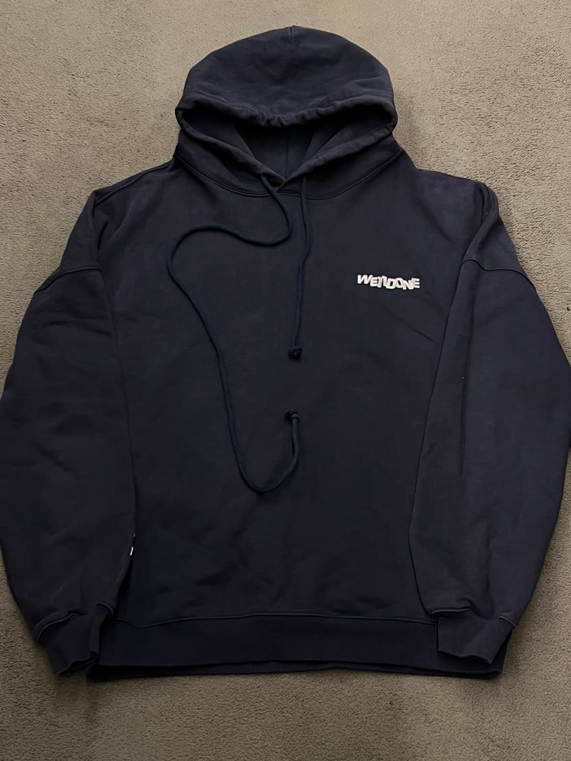 웰던 메탈로고 오버 후디 처분 정가 60-70 상품이미지2