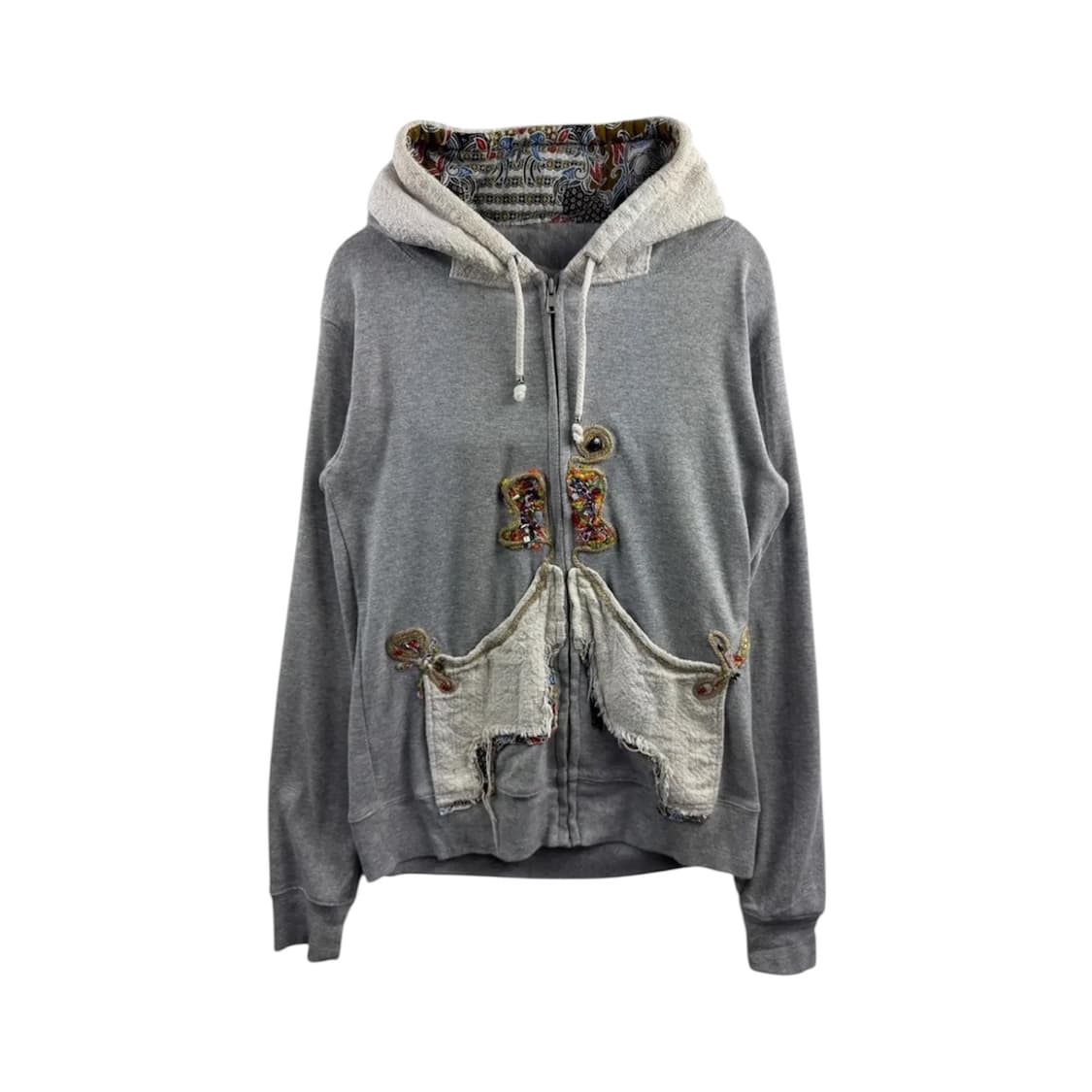 재패니즈 빈티지 디테일 후드집업 상품이미지1