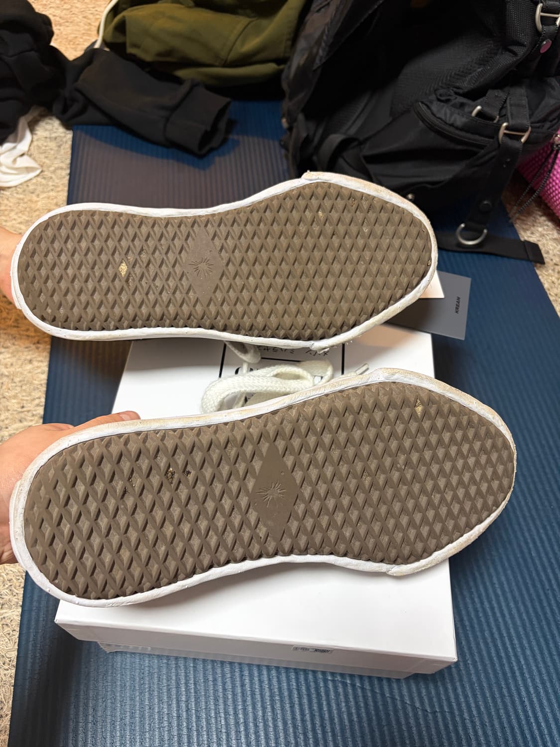 미하라 야스히로 피터슨 OG 솔 캔버스 스니커즈 블랙 42사이즈 팝니다 상품이미지2