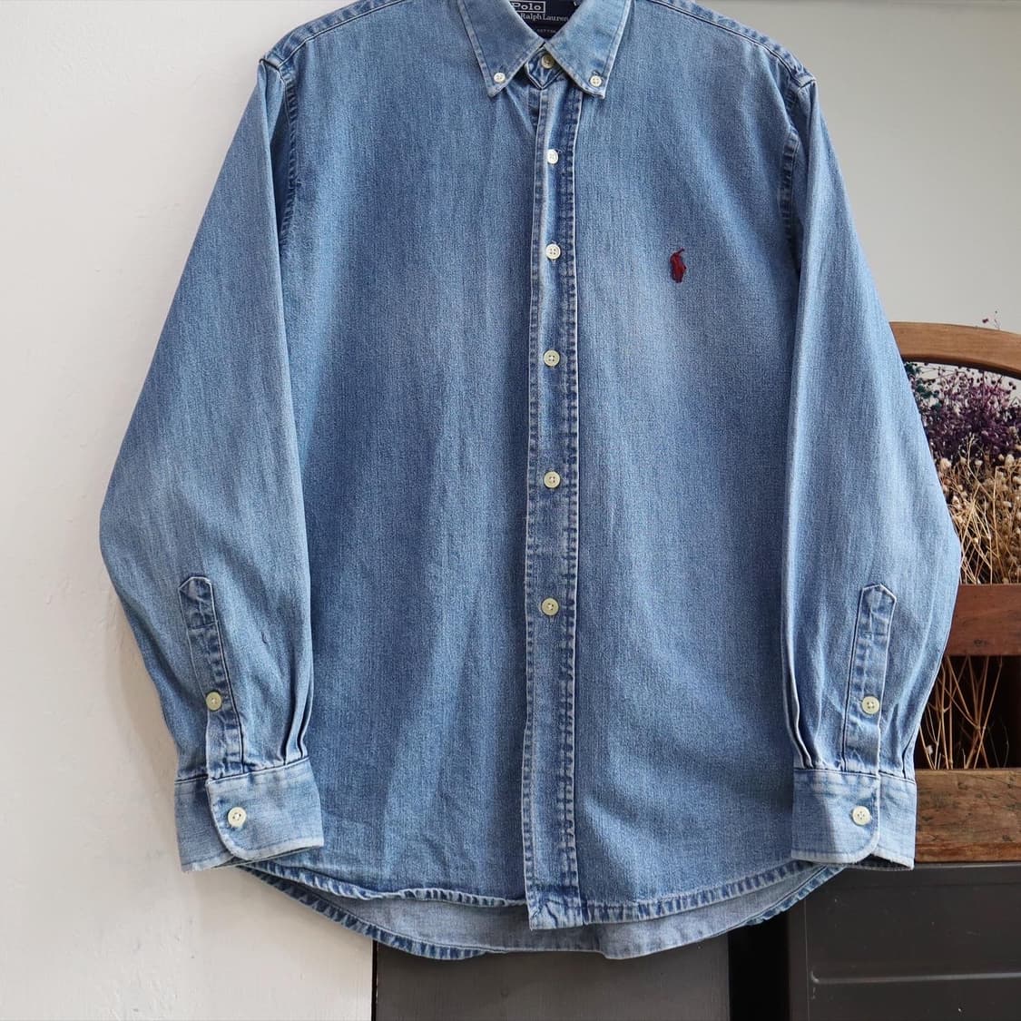 폴로 데님 셔츠 상품이미지3