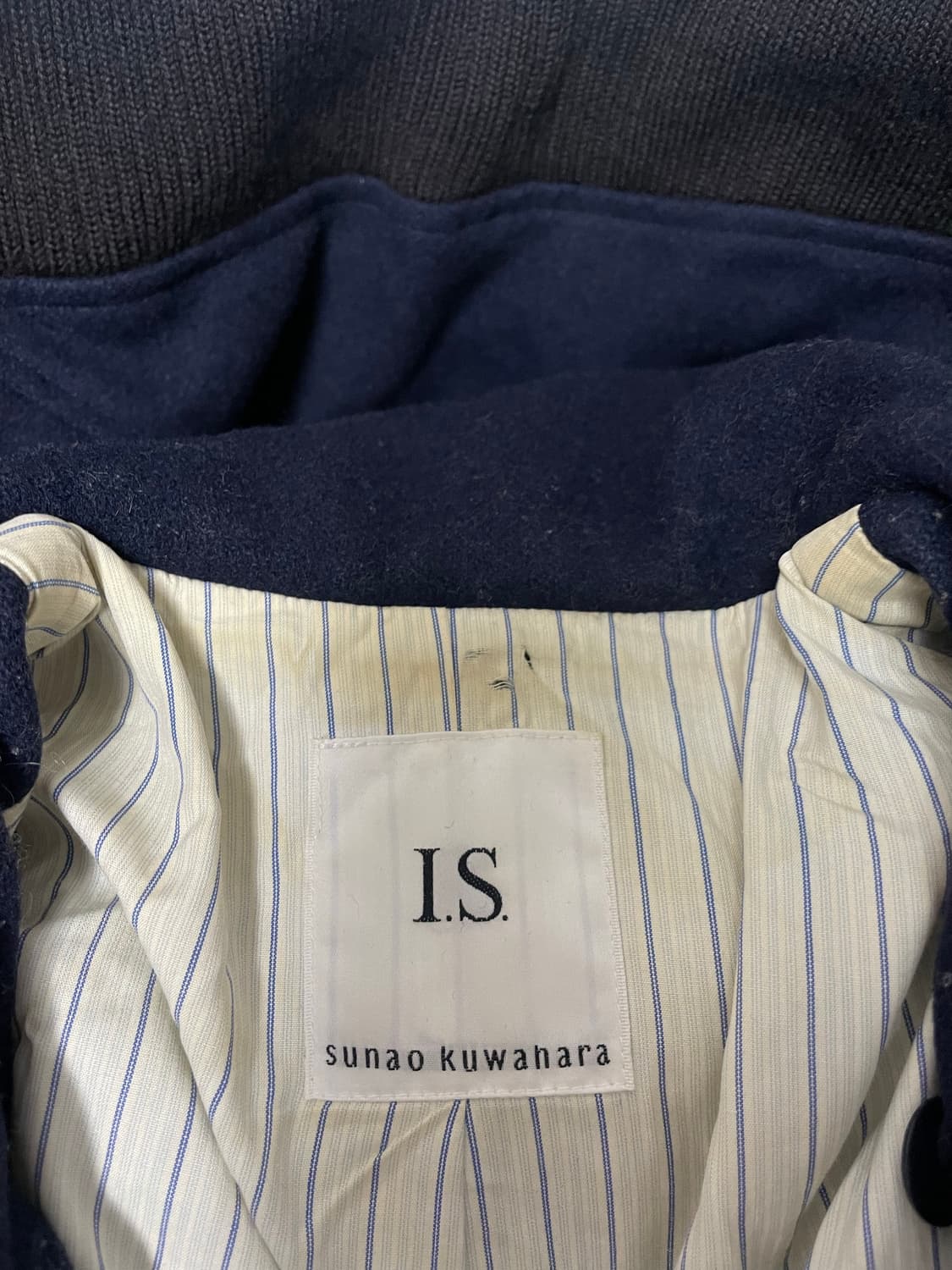 sunaokuwahara 비대칭 코트 상품이미지5