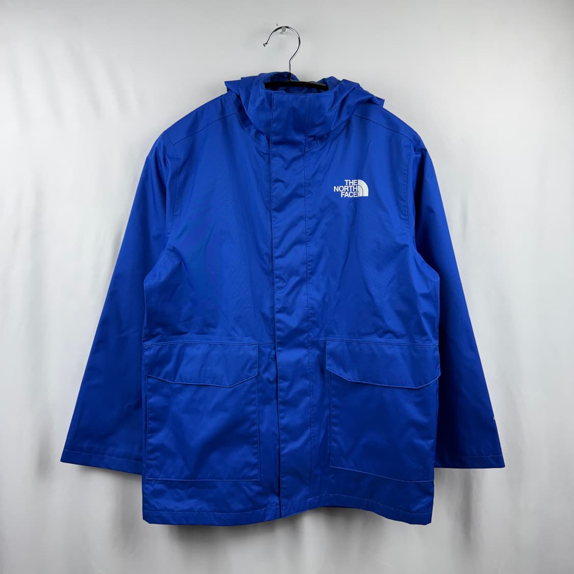 (M) 노스페이스 키즈/우먼스 드라이벤트 바람막이 자켓 블루 상품이미지2