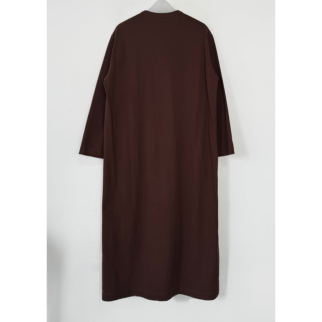 단톤 헨리넥 로고 티셔츠 원피스 상품이미지7