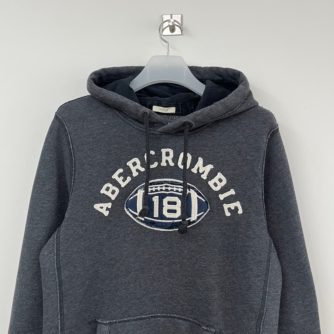 아베크롬비 자수로고 럭비볼 후드티 상품이미지5