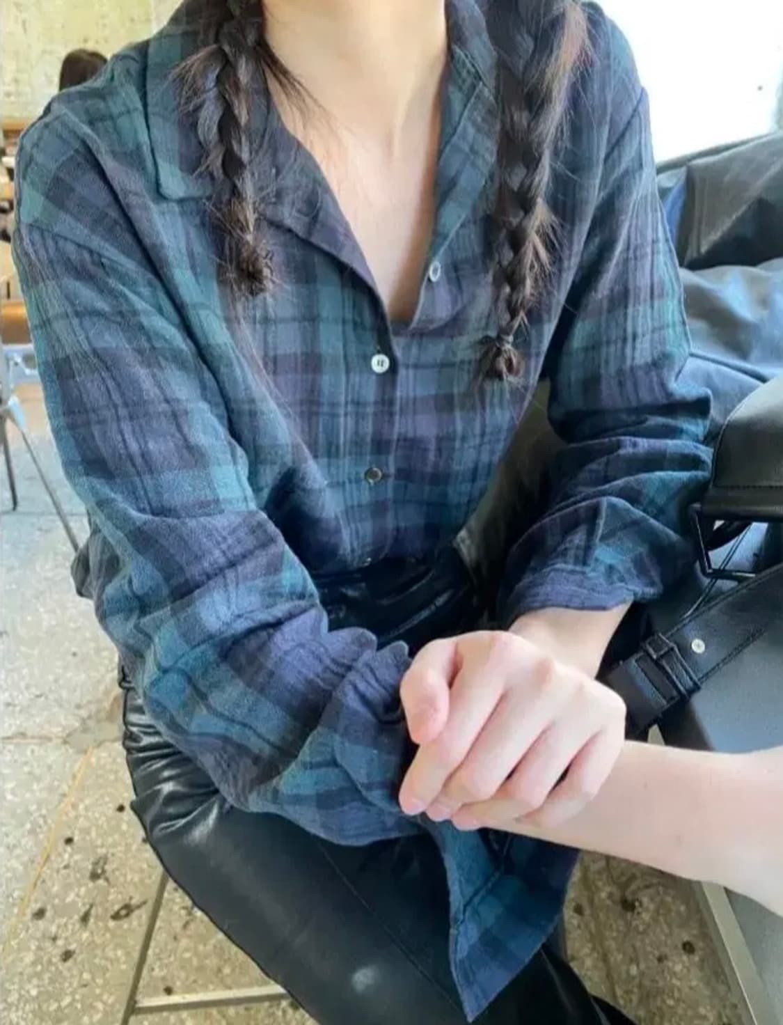 투포꼴레뜨 체크셔츠 상품이미지2