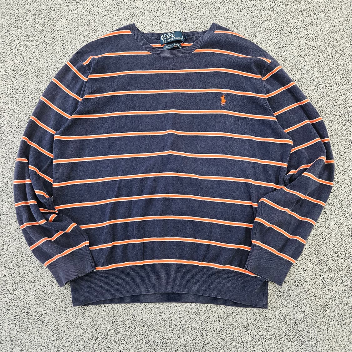 [L] 폴로 랄프로렌 피마코튼 니트 티셔츠(구멍)  0102YH1 상품이미지2