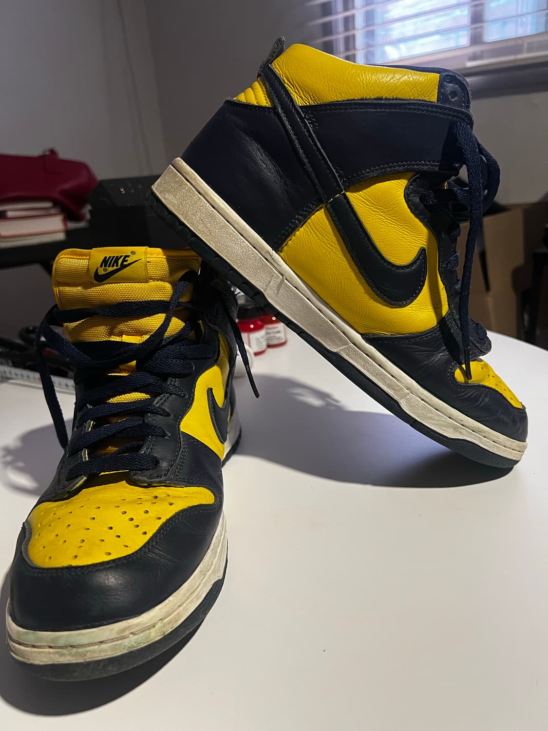 나이키 덩크 Dunk High SP Maize & Blue (270cm) 상품이미지1