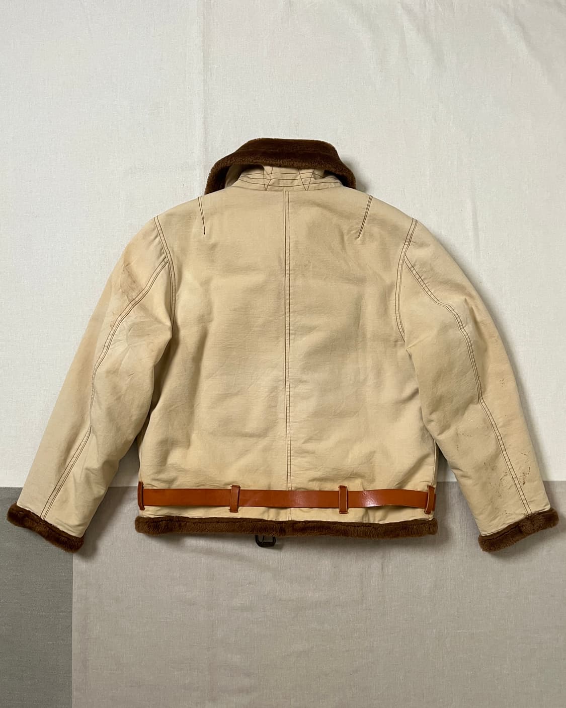 아비렉스 캔버스 b-3 플라이트 자켓 avirex 봄버 상품이미지2