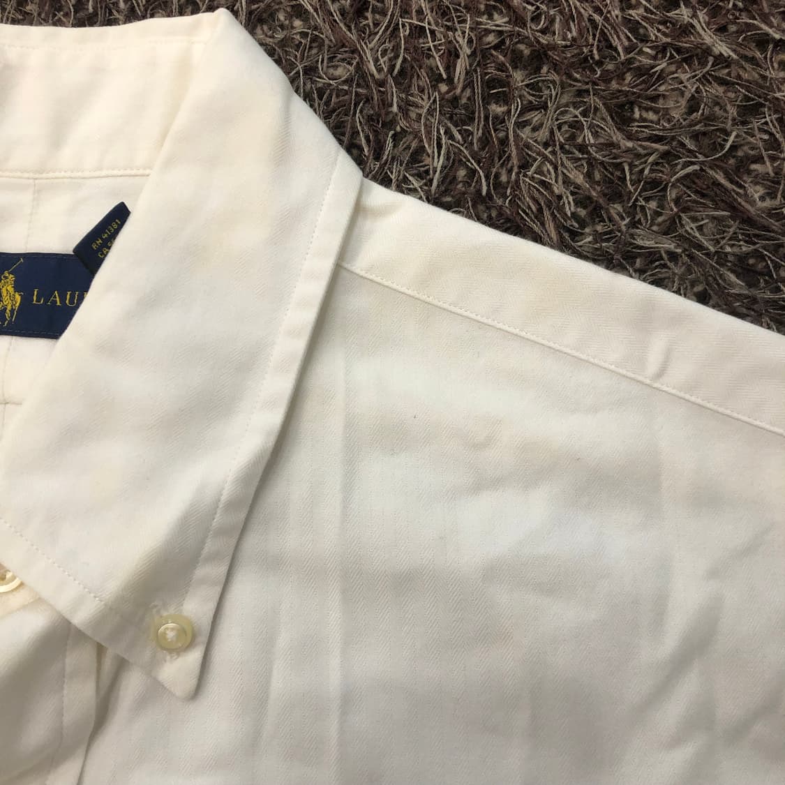 폴로 랄프로렌 화이트 셔츠 상품이미지6