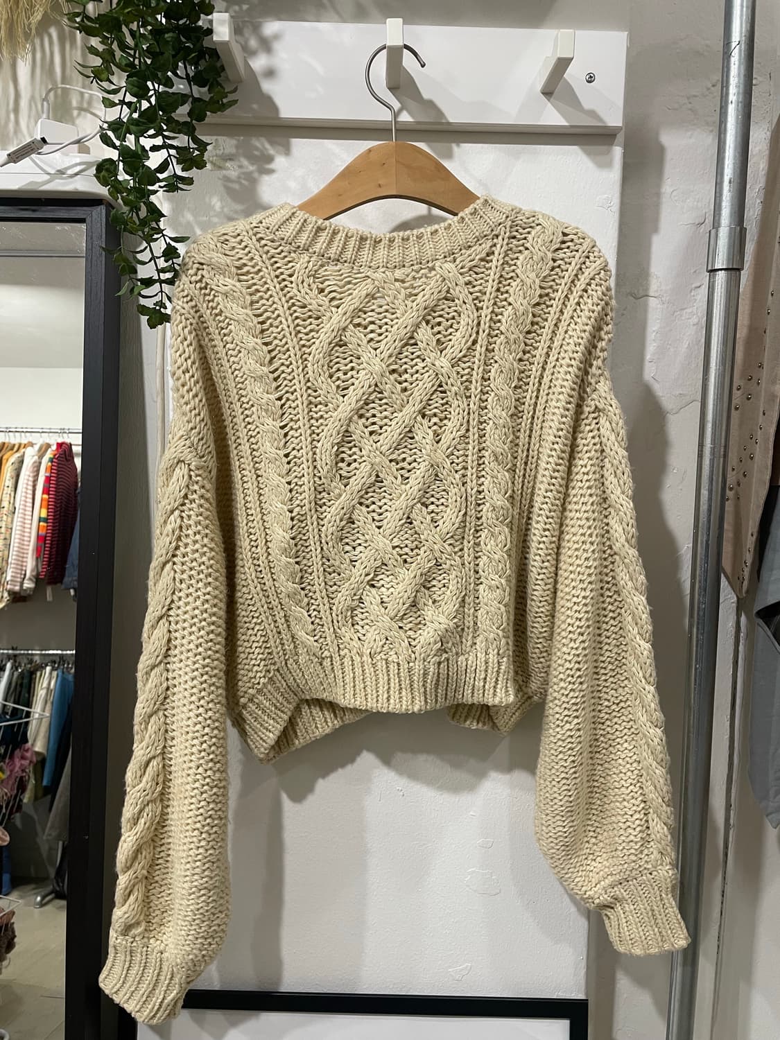 꽈배기 짜임 가디건 상품이미지10