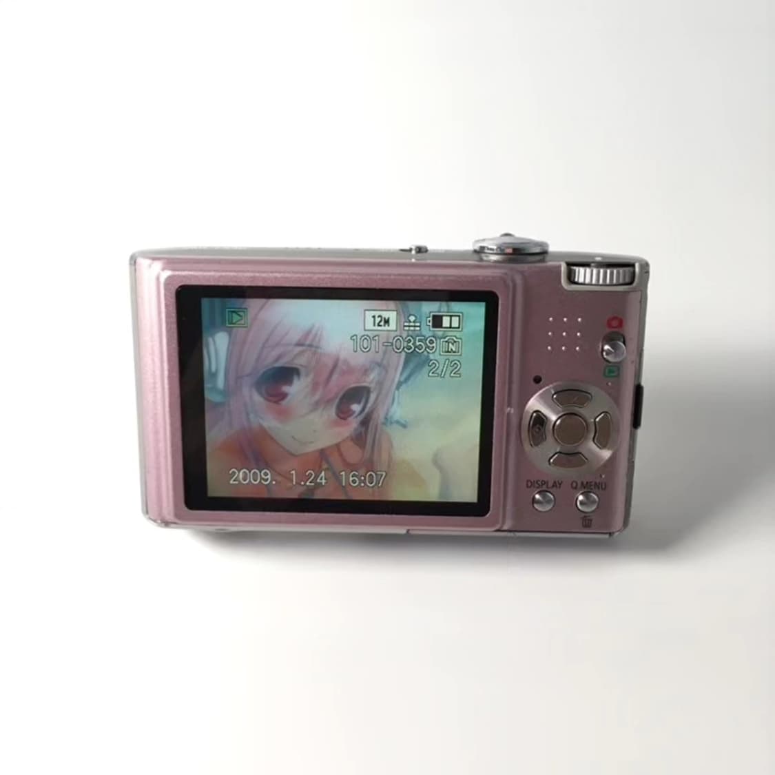 파나소닉 루믹스 DMC-FX40 핑크 빈티지디카  상품이미지4