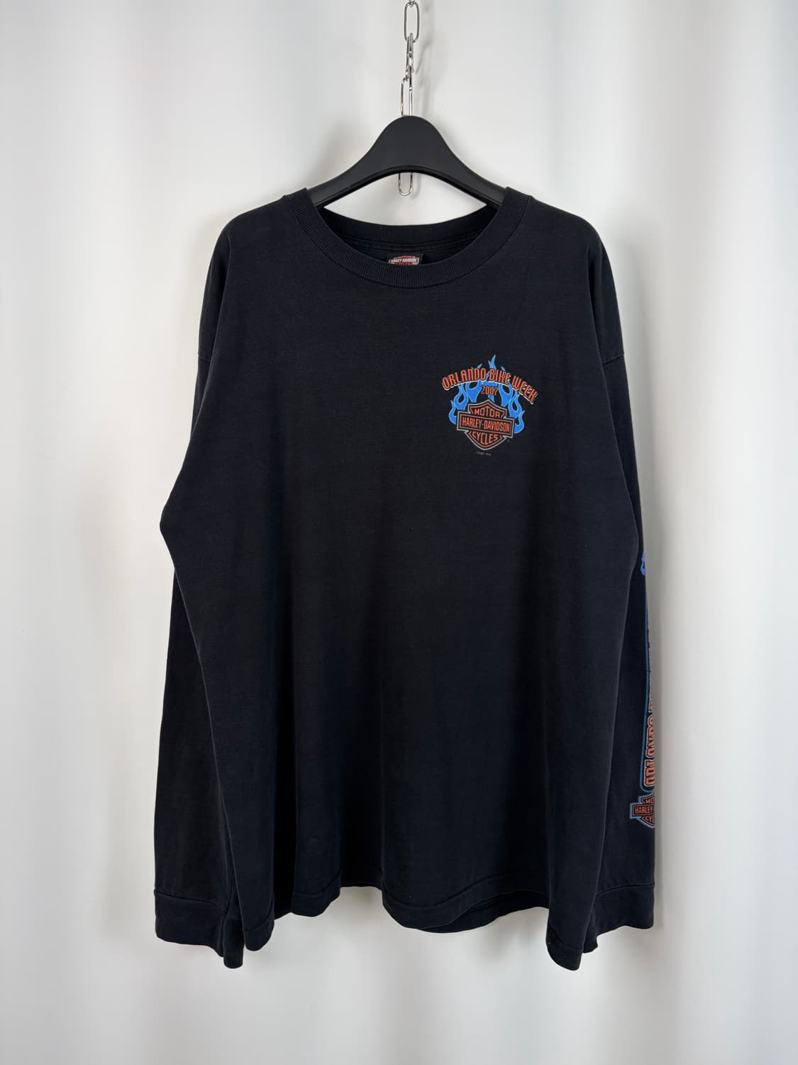 a388) 할리데이비슨 00's USA 롱슬리브 상품이미지1