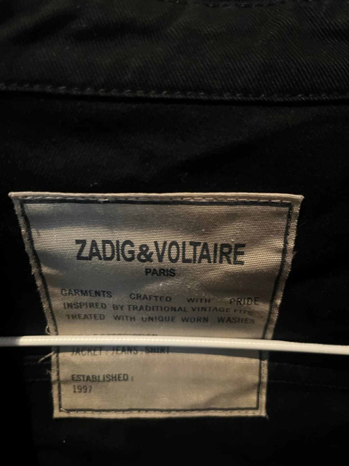 자딕앤볼테르 블랙 자켓 플라워 자수 상품이미지2