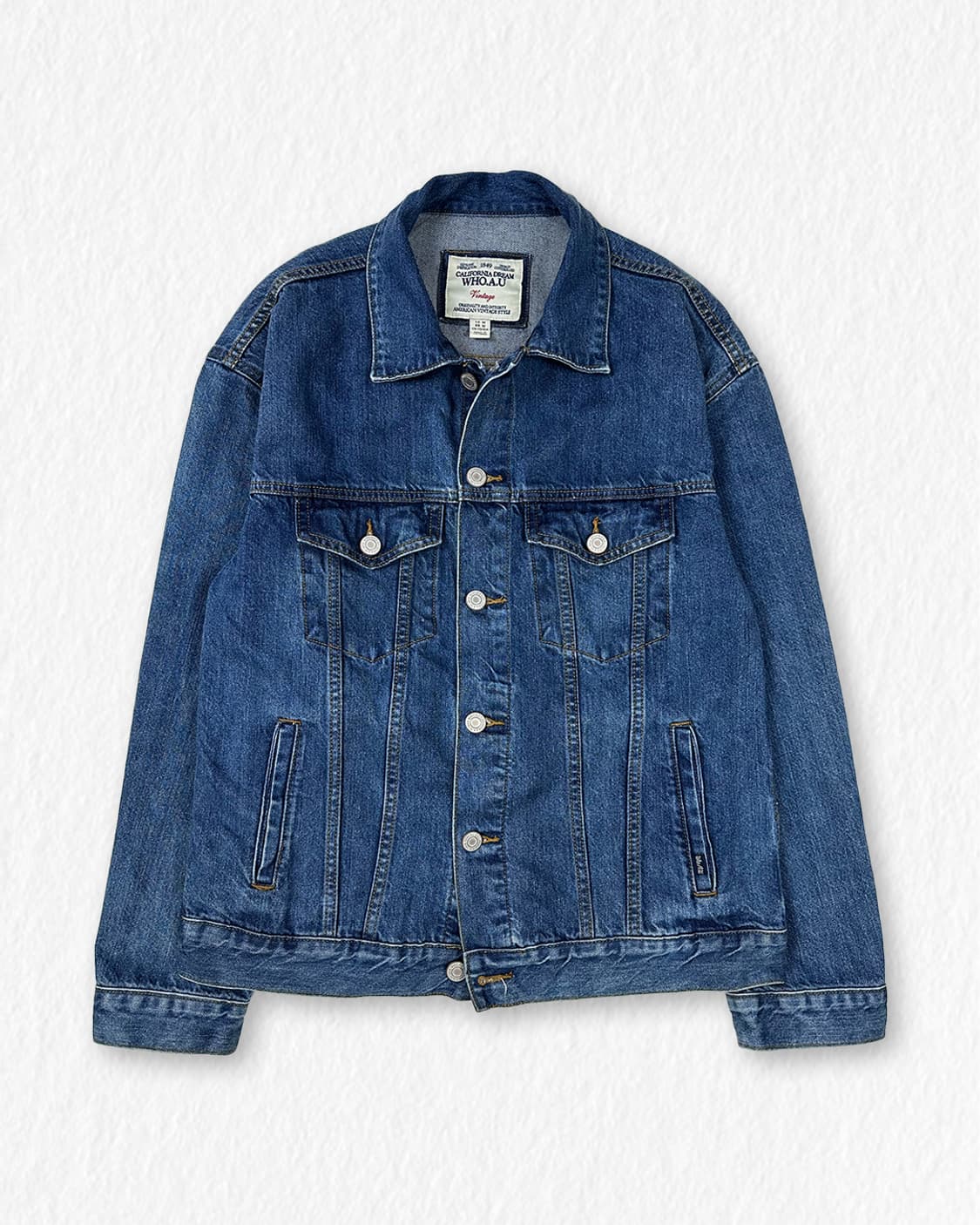 후아유 데님 자켓 상품이미지1