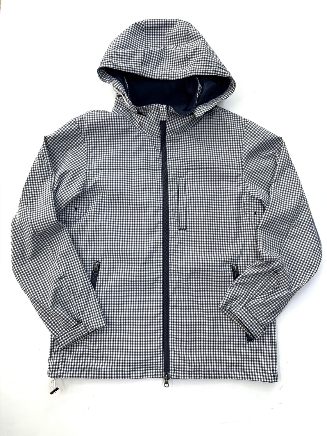 CHAPS 깅엄체크 후드 집업 자켓 상품이미지1