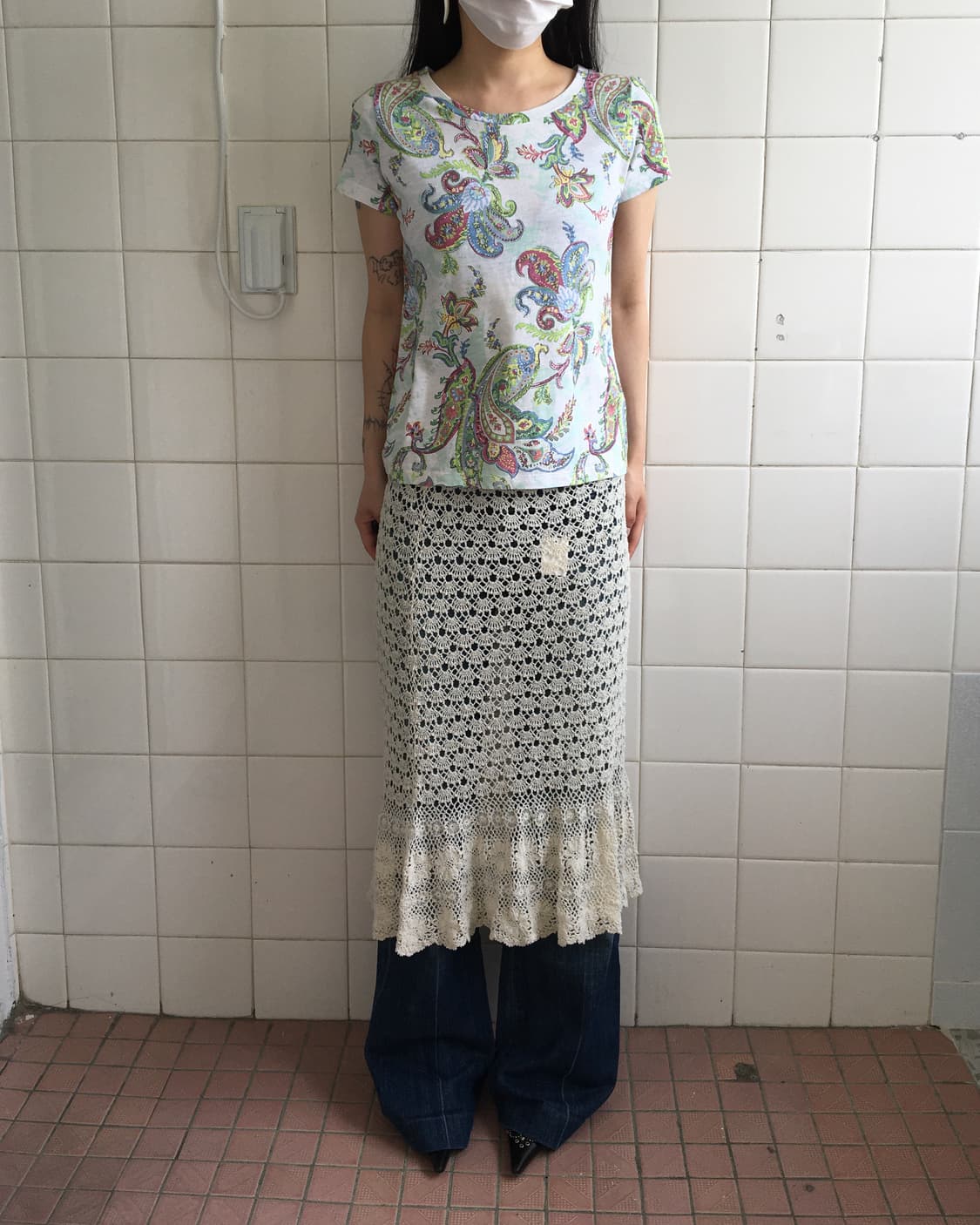 Paisley pattern t shirt 상품이미지9
