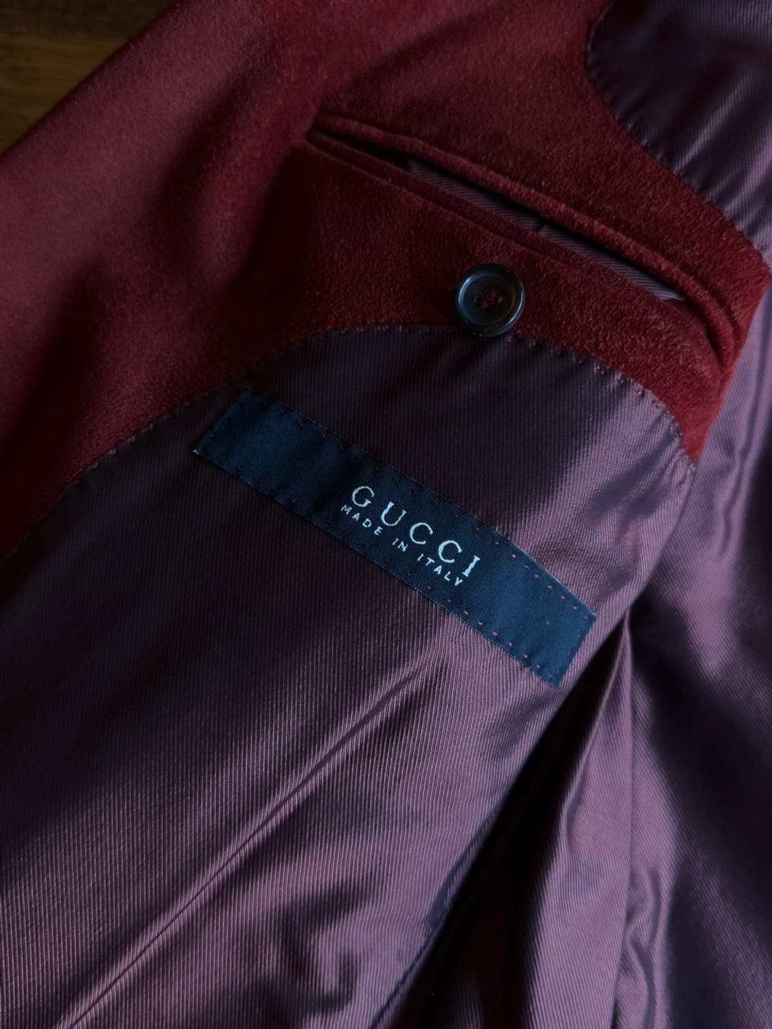 GUCCI 구찌 스웨이드 자켓 슬림100 상품이미지9