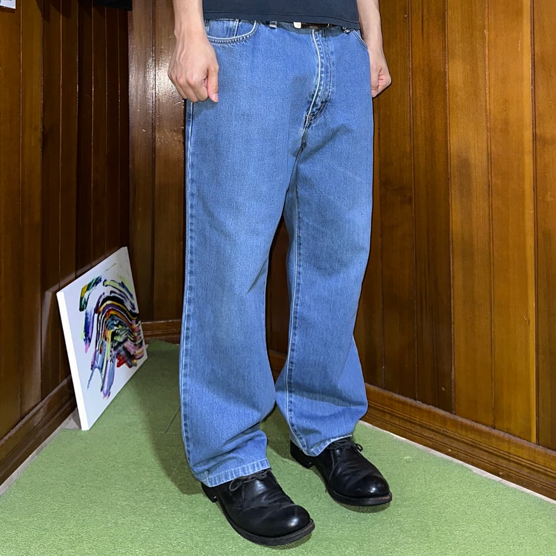 L.L. Bean USA made denim pants 상품이미지2