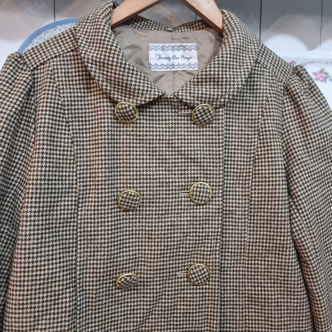 하운드투스 더블버튼 코트 상품이미지2