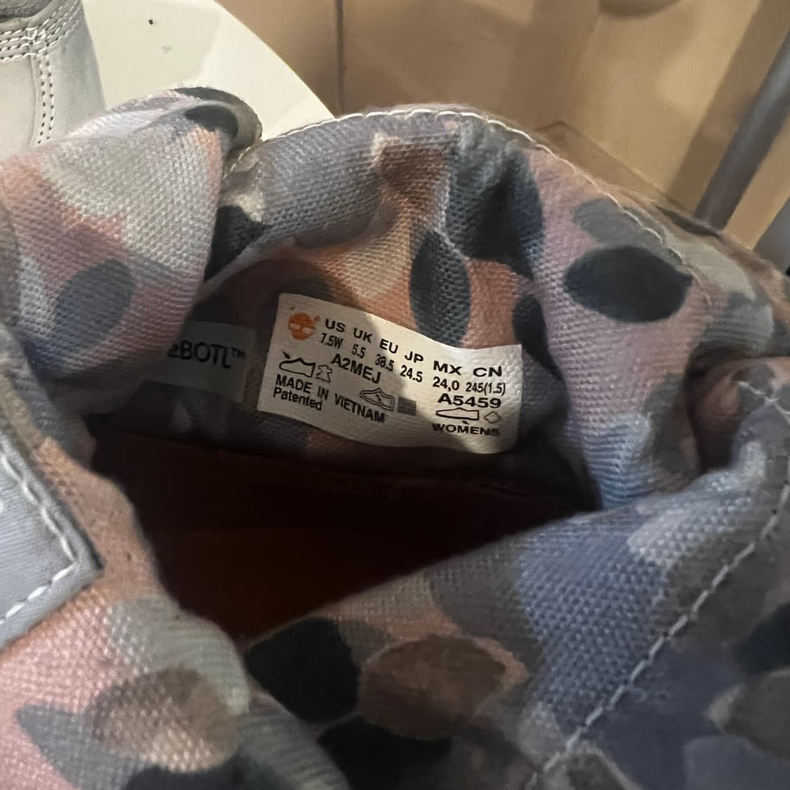 팀버랜드 롤탑 라이트 그레이 부츠 상품이미지5