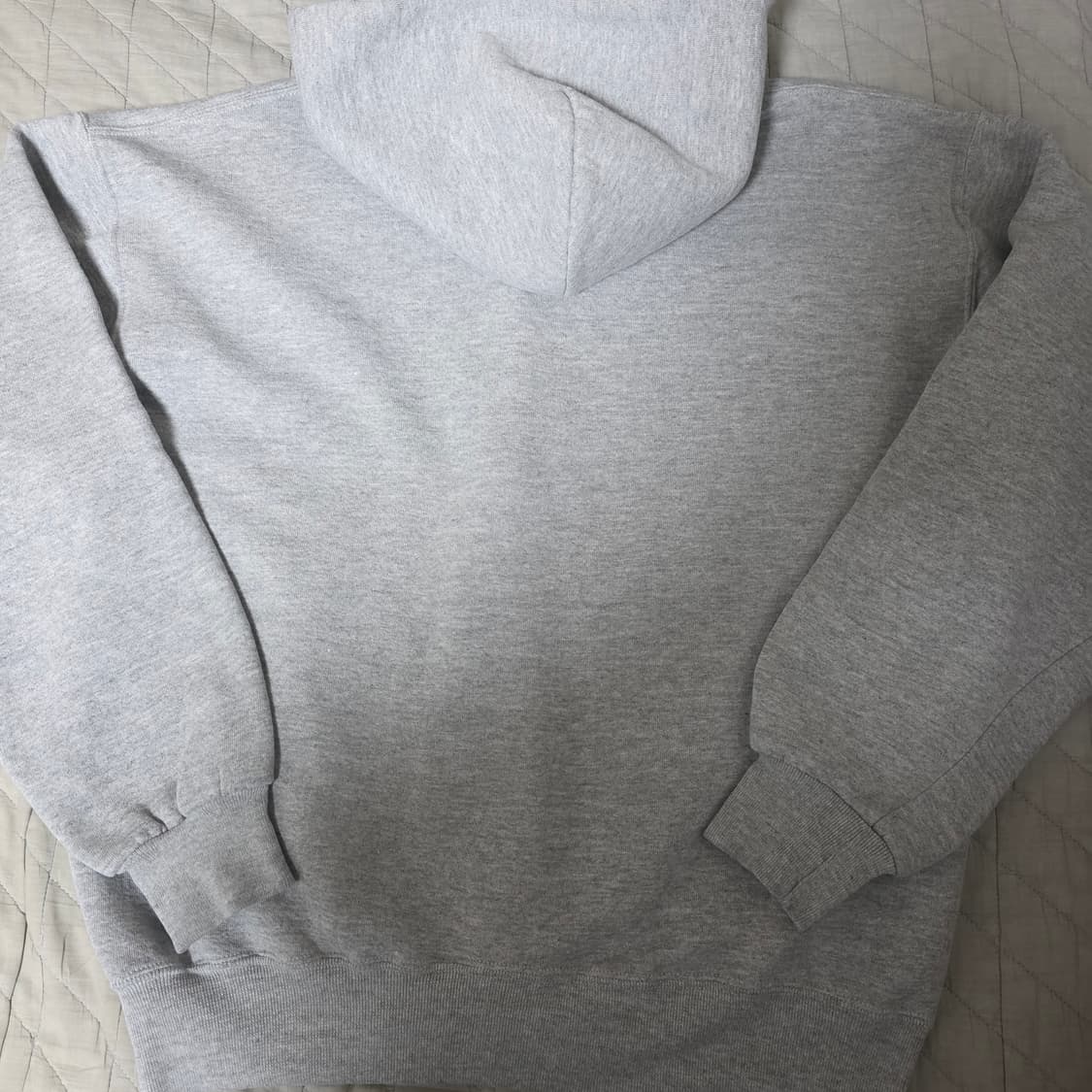 [L] 90s 러셀 애슬레틱 후드집업 헤더 그레이 나이스 컨디션 상품이미지4