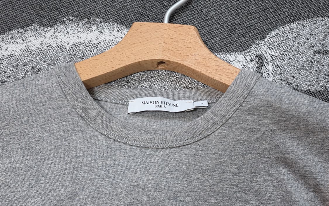 메종키츠네 브이폭스 패치 여성 반팔티 55 상품이미지5