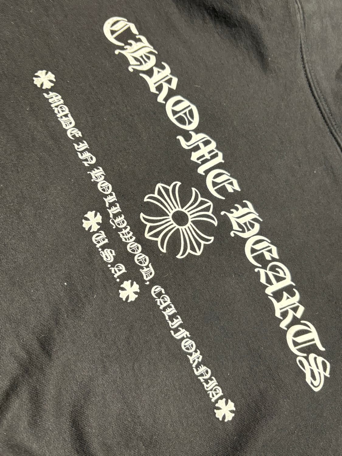 [L] 크롬하츠 백화점판 USA 스크립트 헤비웨이트 후드집업 상품이미지7