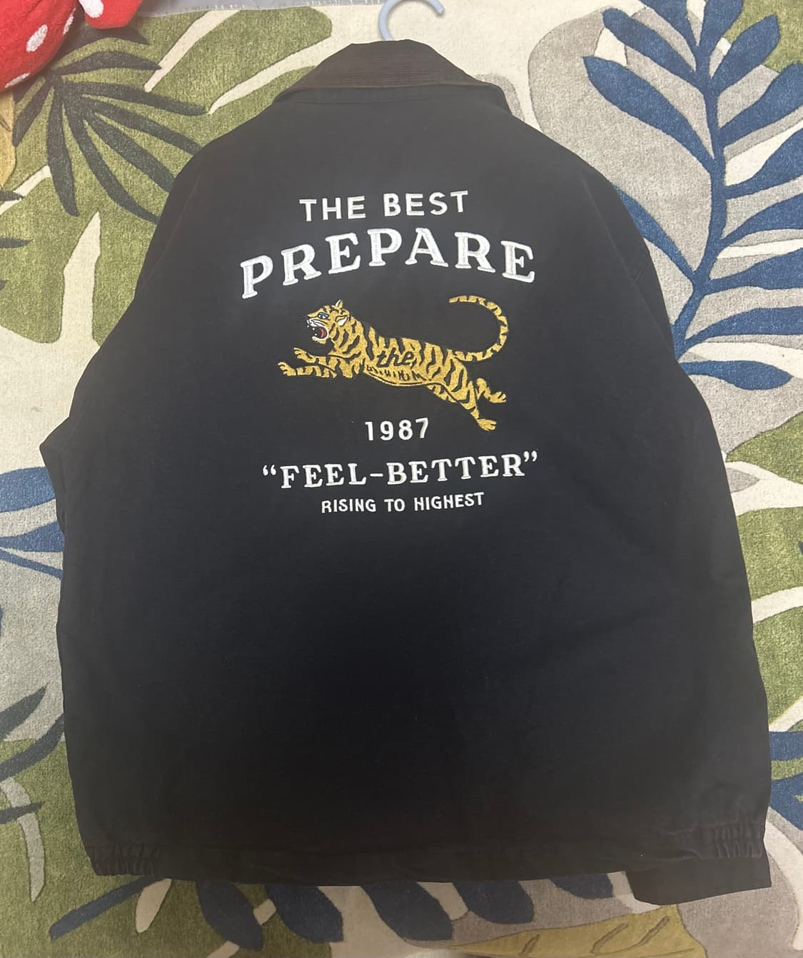 블랙 호랑이자수 자켓  상품이미지2