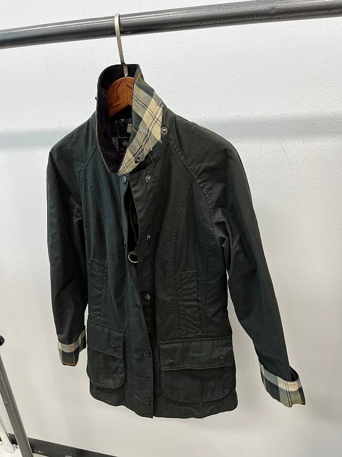 여) 바버 비드넬 왁스자켓  상품이미지5