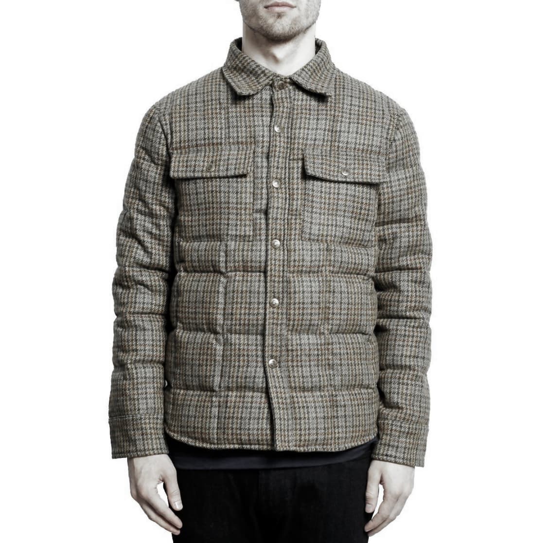 Harris Tweed 헤리 트위드 벤 데이비스 덕다운 자켓 상품이미지1