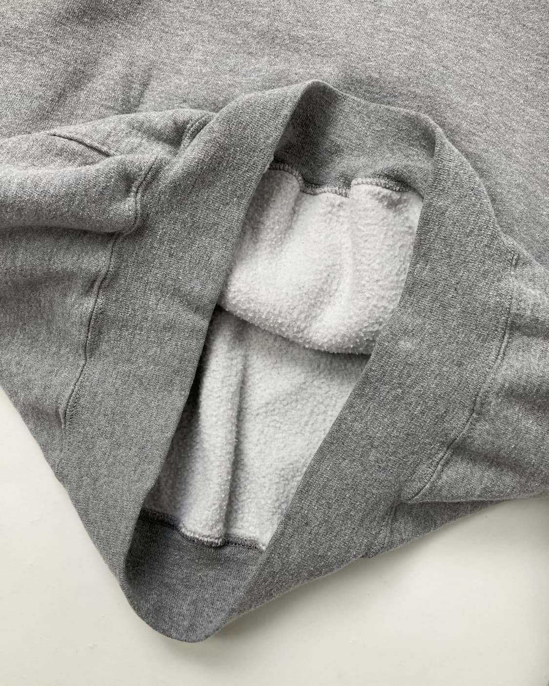 90s Russell Hoodie (heather grey) 상품이미지7