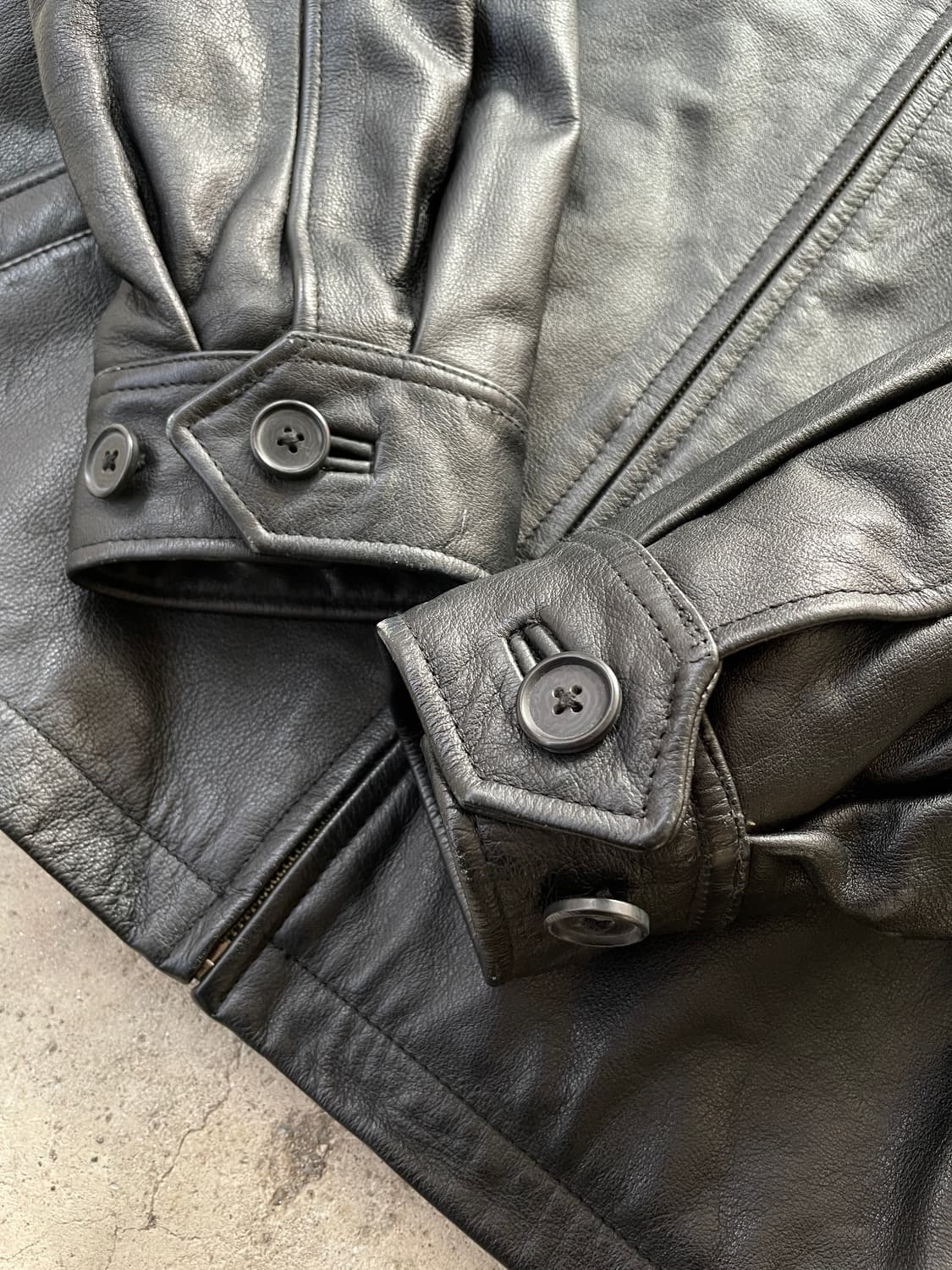 90s Old GAP Leather Jacket 상품이미지6