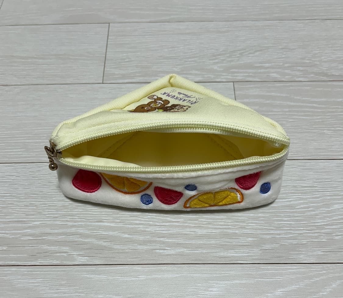 리락쿠마 과일 시리즈 샌드위치 파우치/필통 세트 상품이미지3