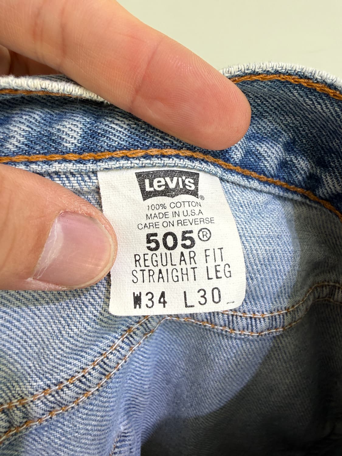 00's LEVIS 505 (Made in USA) 상품이미지6
