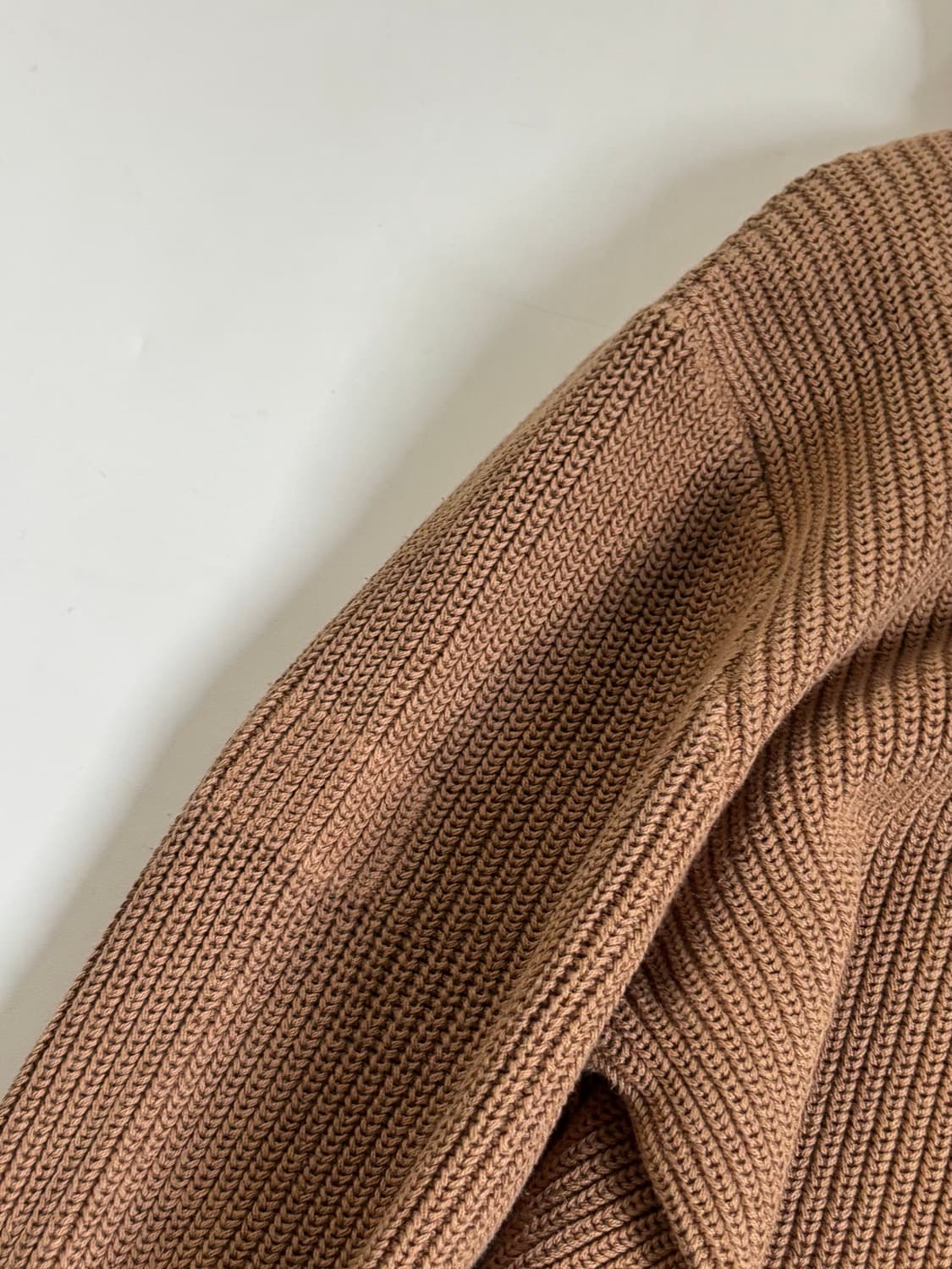 Polo 폴로 랄프로렌 코튼 베이지컬러 골지 니트 후드집업 상품이미지8