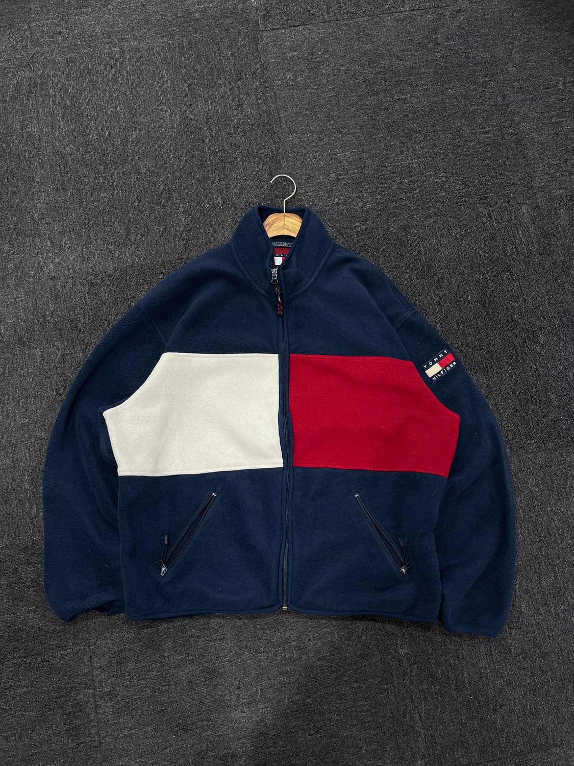 타미힐피거 빅플래그 플리스 자켓 상품이미지1